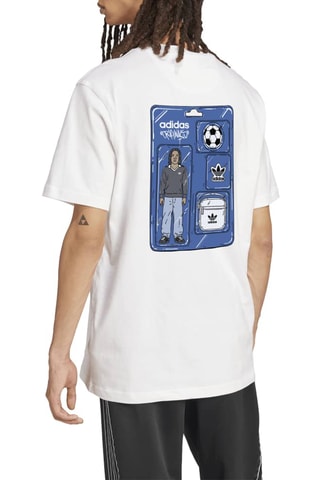 T-shirt loose Speed100 - Blanc
