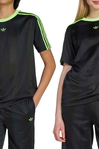 Maillot loose de football Adicolor - Noir