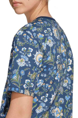 T-shirt loose Graphics - Bleu cobalt