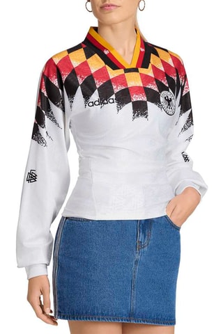 Maillot de football slim Fédération Allemande de Football Premium Originals - Blanc