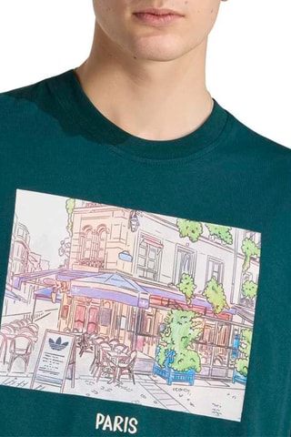 T-shirt loose Speed100 - Vert foncé