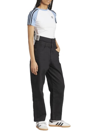 T-shirt slim Adicolor - Blanc