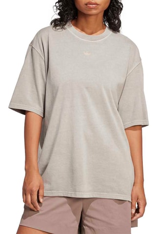 T-shirt oversize en coton biologique Main Originals - Vert