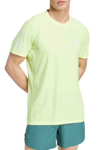 T-shirt de running Own The Run Base - Vert