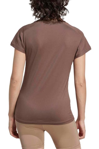 T-shirt d’entrainement slim Workout Essentials - Marron