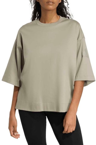 T-shirt loose Soft Lux - Taupe