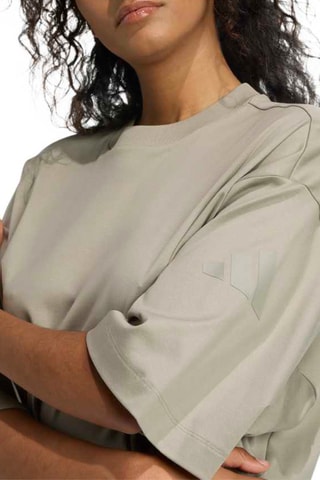 T-shirt loose Soft Lux - Taupe