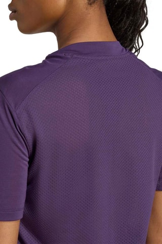 T-shirt de trail running regular Tech Tops - Violet foncé