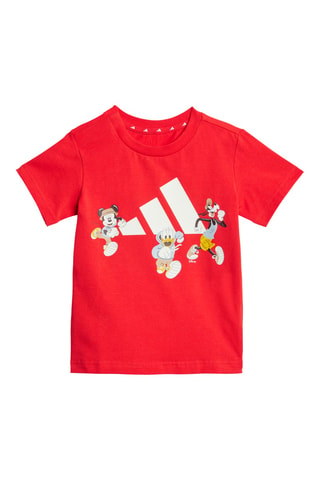 T-shirt Mickey Disney - Rouge