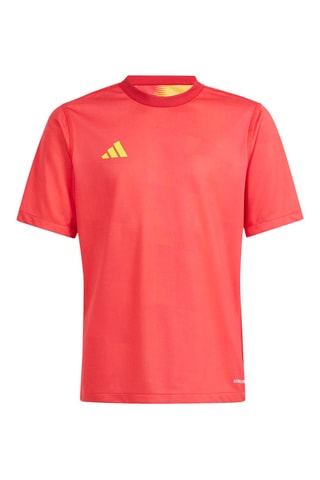 Maillot de football slim réversible Striped - Corail