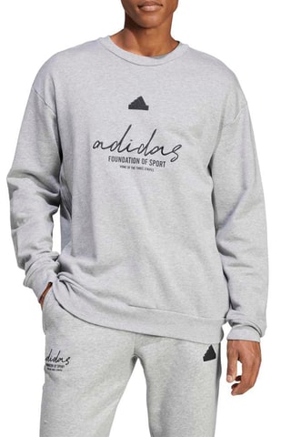 Sweat Brand Love - Gris chiné