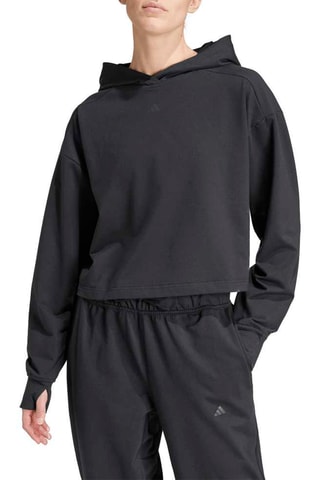 Sweat d’entraînement à capuche Strength - Noir