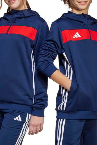 Sweat de football à capuche Tiro - Bleu marine