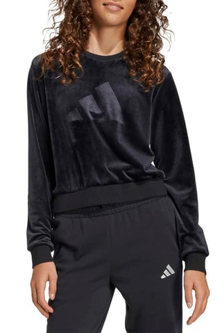 Sweat d’entraînement en velours Seasonals - Noir