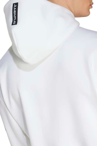 Sweat de football à capuche Juventus Football Club - Blanc