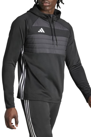 Sweat d’entraînement à capuche Tiro - Noir