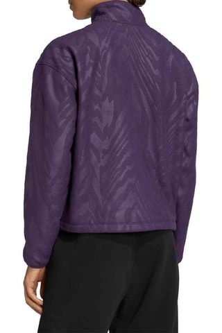 Sweat polaire d’entrainement Workout Essentials Plus - Violet
