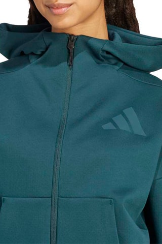 Sweat à capuche Z.N.E - Bleu pétrole
