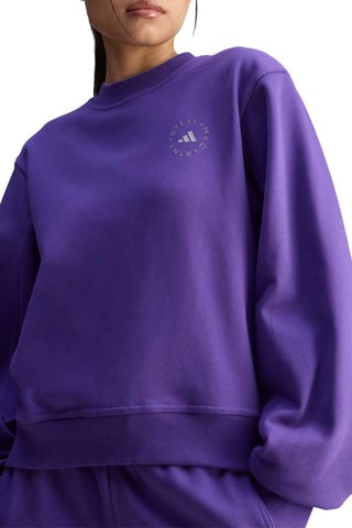 Sweat en coton biologique True Life - Violet