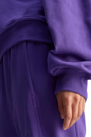 Sweat en coton biologique True Life - Violet