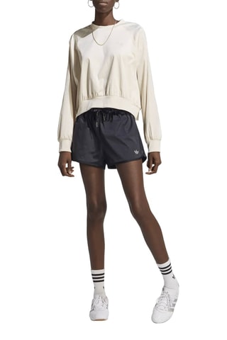Sweat oversize Main Originals - Blanc