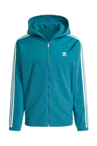 Sweat polaire à capuche Adicolor - Turquoise