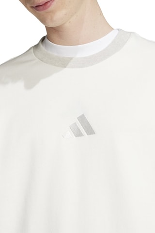 Sweat All SZN - Ecru et gris clair