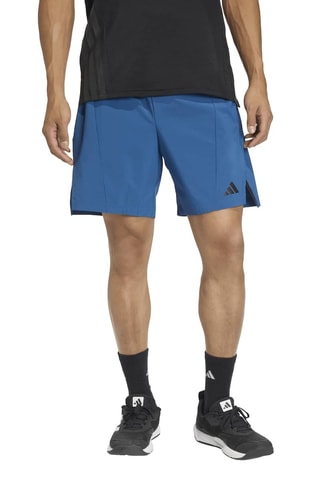 Short d’entraînement regular Strength - Bleu pétrole