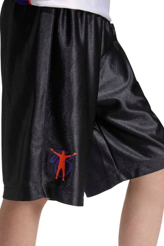 Short de football loose Pitch 2 Street - Noir