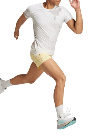 Short de running Own The Run - Jaune