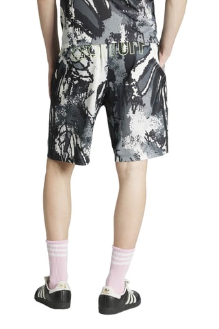 Short regular - Noir et vert clair