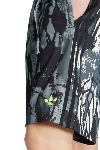 Short regular - Noir et vert clair