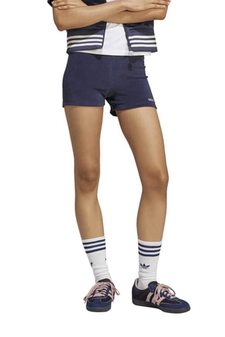 Short slim taille haute Main Originals - Bleu marine