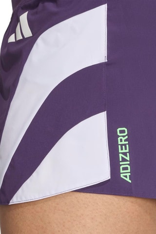 Short de running slim Adizero Seasonal - Violet