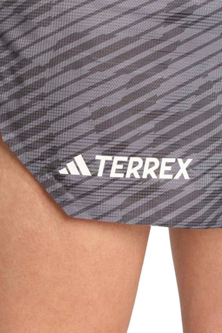 Short slim de running Terrex Techrock - Gris