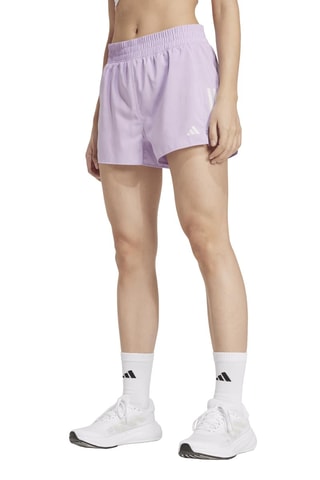 Short de running regular taille haute Own The Run Base - Rose