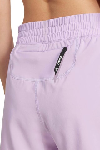 Short de running regular taille haute Own The Run Base - Rose