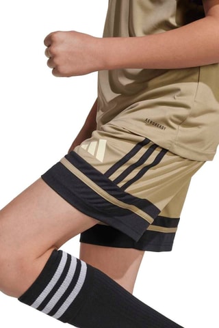 Short de football Squadra - Taupe