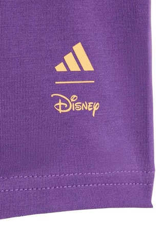 T-shirt et short d’entraînement Minnie Disney - Gris chiné et violet