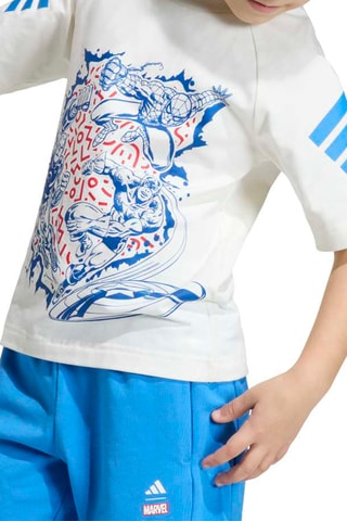 T-shirt et short d’entraînement Avengers Marvel - Blanc
