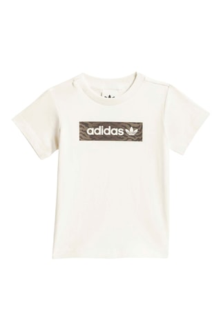 T-shirt et short Graphics - Blanc