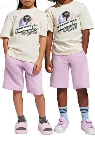 T-shirt et short Graphics - Blanc