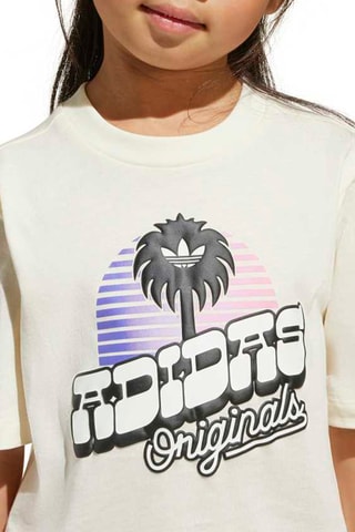 T-shirt et short Graphics - Blanc