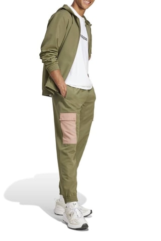 Sweat à capuche et pantalon cargo Sportswear - Vert olive - Adidas