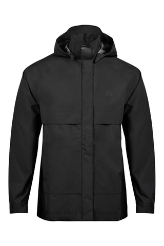 Capa impermeável com capuz Rainshell - Preto