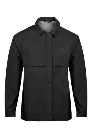 Capa impermeável com capuz Rainshell - Preto