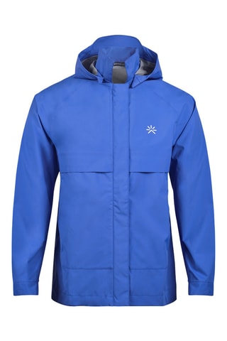 Casaco impermeável com capuz Rainshell - Azul