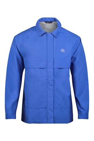 Casaco impermeável com capuz Rainshell - Azul