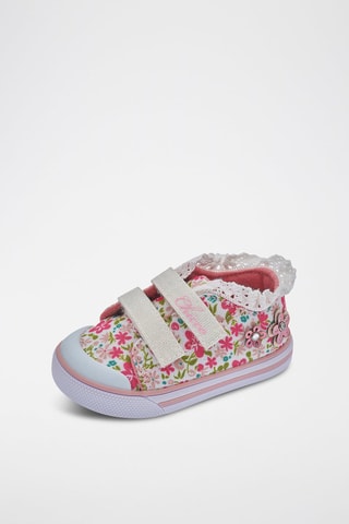 Tennis - Blanc et fuchsia