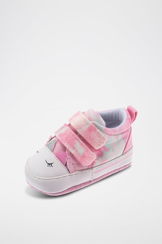 Chaussons - Rose et vert d’eau